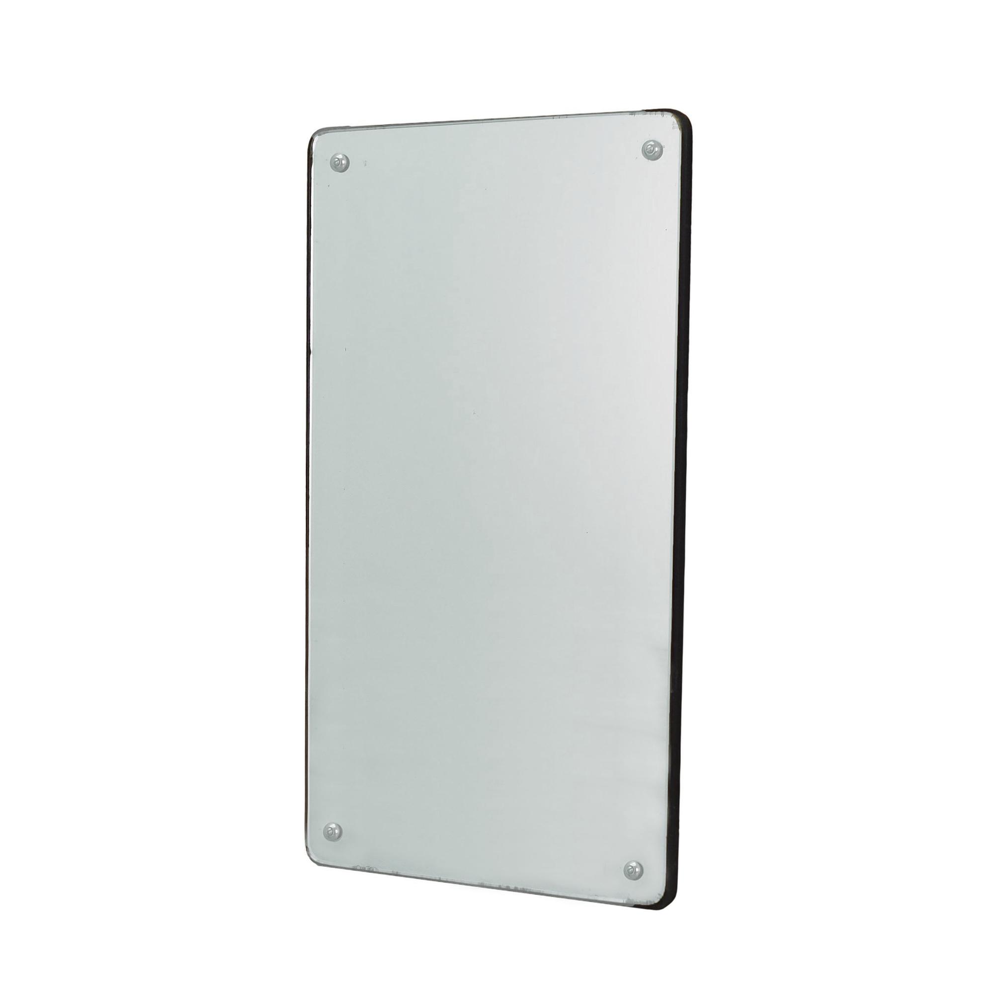 Mirror in wooden frame 1970s 0