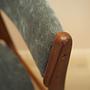 Four-piece set of teak chairs 1970s 7