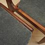 Four-piece set of teak chairs 1970s 13