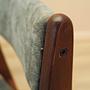 Four-piece set of teak chairs 1970s 5