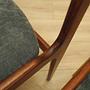 Four-piece set of teak chairs 1970s 4
