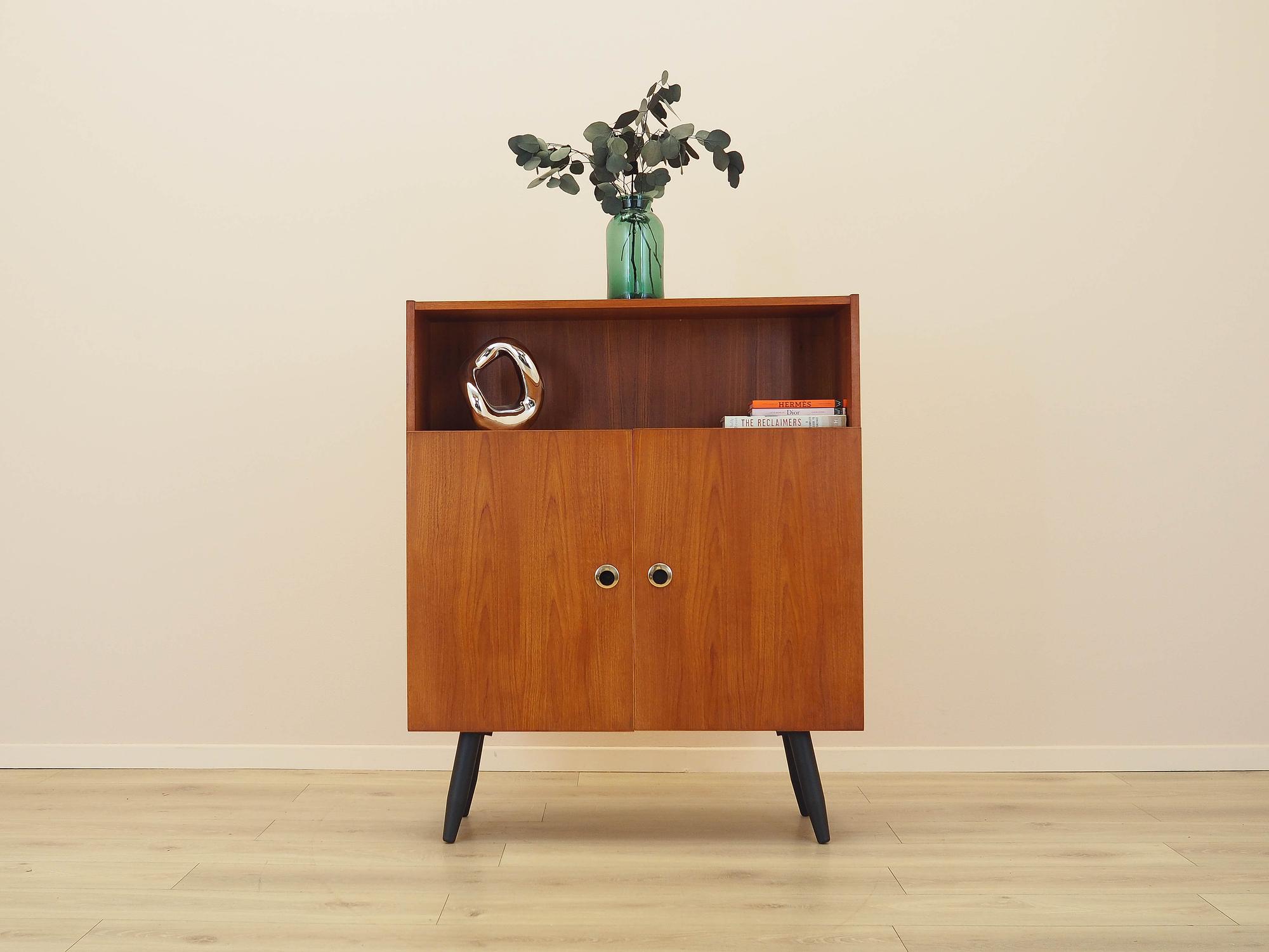 Teak wood cabinet 1970s 1
