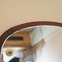 Mirror in wooden frame 1980s 3