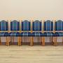 Set of six oak chairs 1960s 14