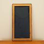 Mirror in wooden frame 1970s 9
