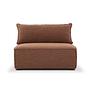 Daphne 1-Seater Module Pebble Rust 0