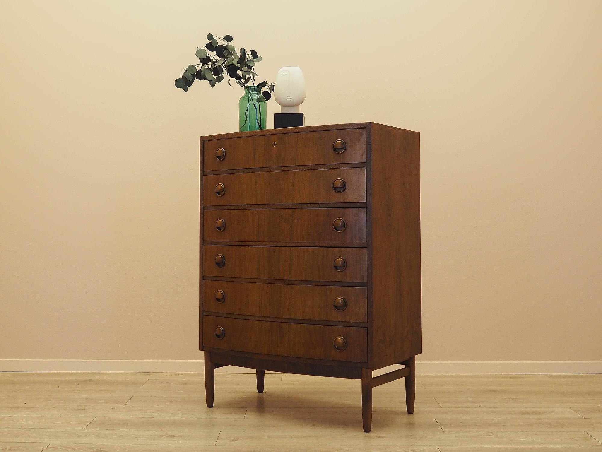 Walnut Chest of Drawers 1960s 2