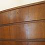 Walnut Chest of Drawers 1960s 11