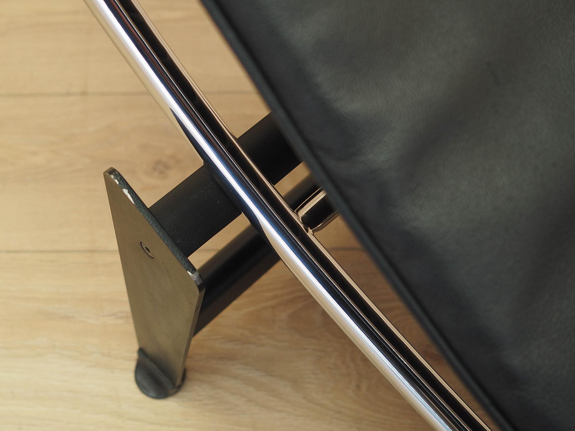 Leather chaise longue in LC4 style 1980s 11