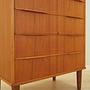Cassettiera in teak anni '70 8