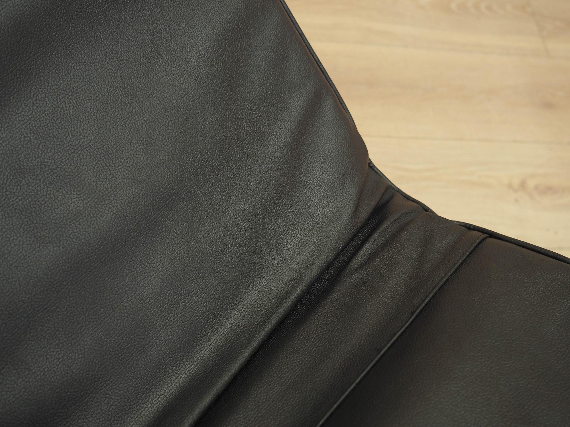 Leather chaise longue in LC4 style 1980s 12