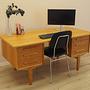 Oak desk 1960s 3