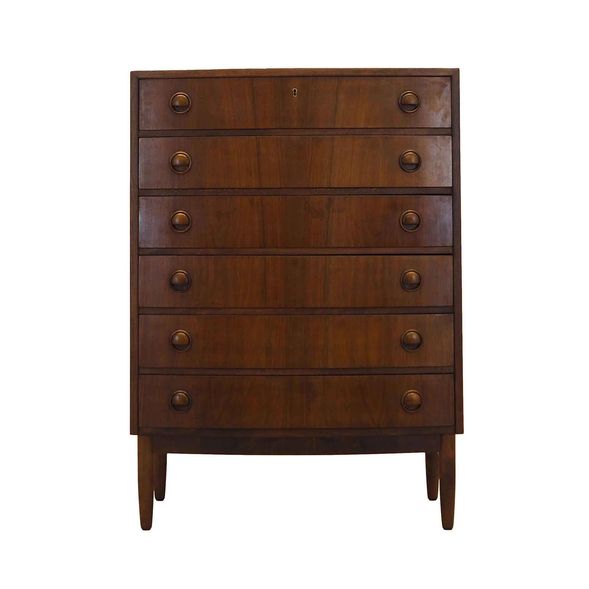Walnut Chest of Drawers 1960s 0