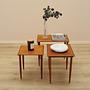 Set of teak side tables 1970s 3