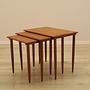 Set of teak side tables 1970s 13
