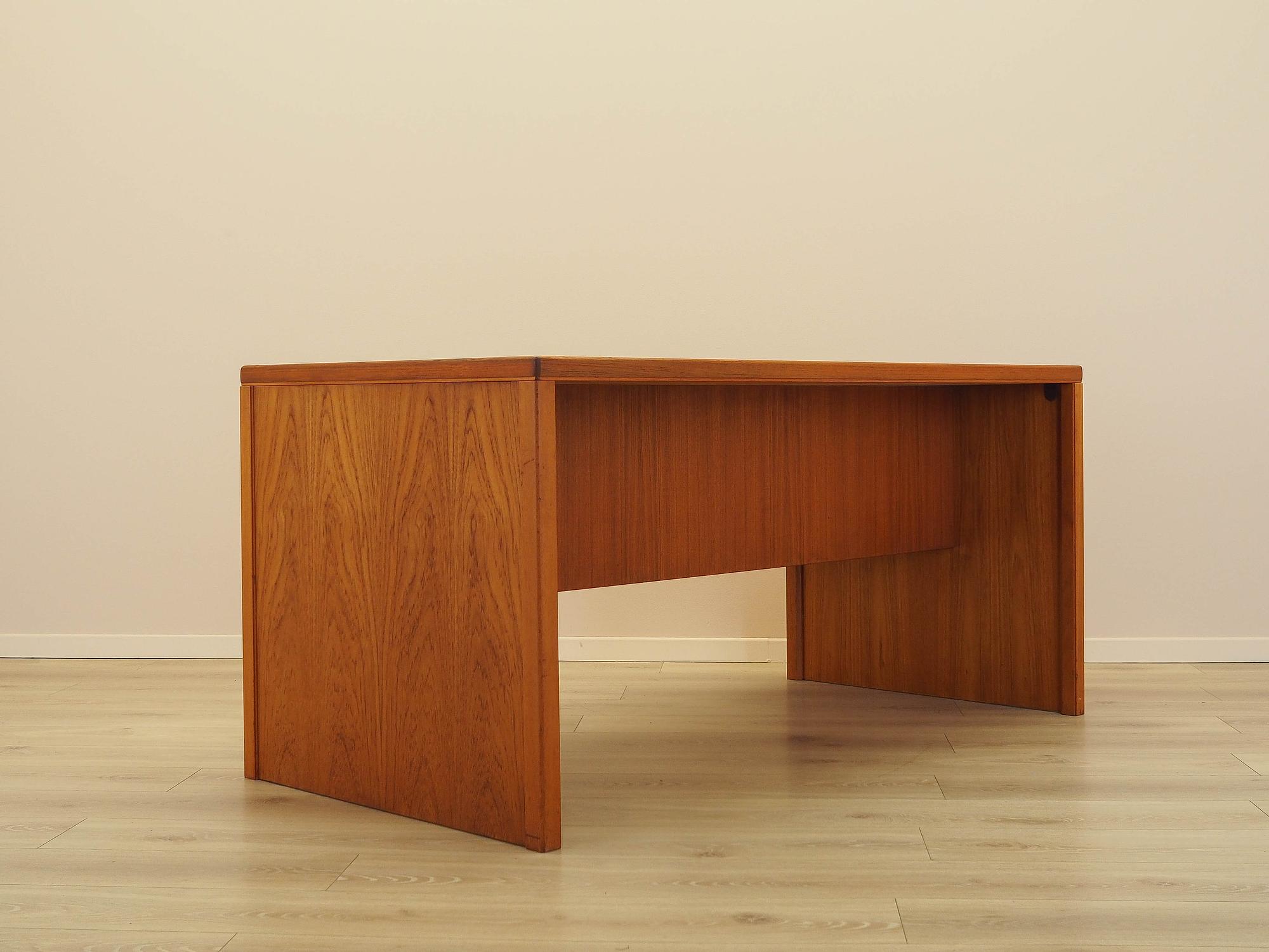 Schreibtisch aus Teak 1970er Jahre 7