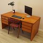 Teak desk 1970s 4