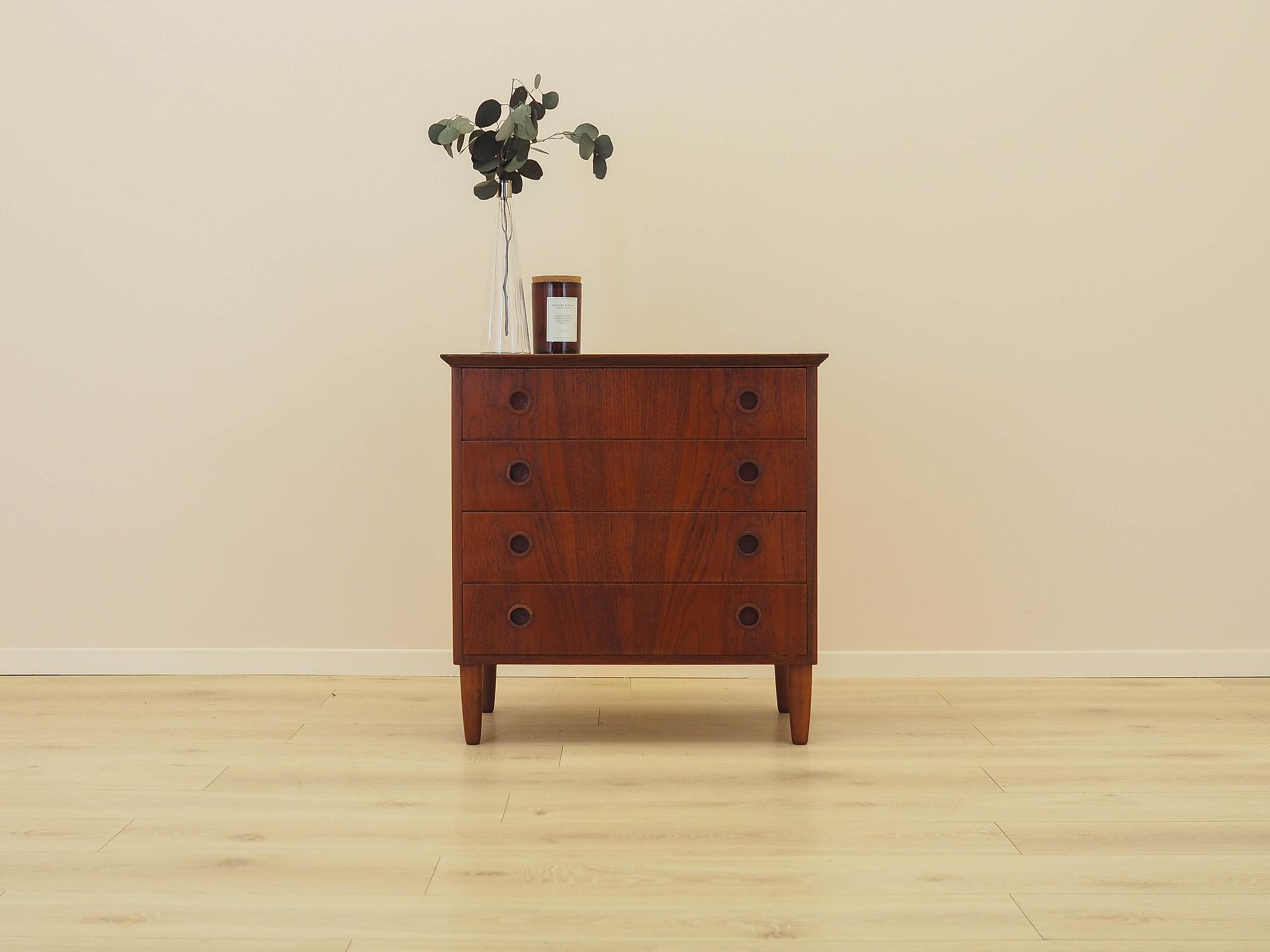 Teak Chest of Drawers 1970s 1