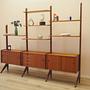 Modular teak shelving system 1960s 13