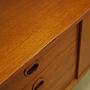 Modular teak shelving system 1960s 8