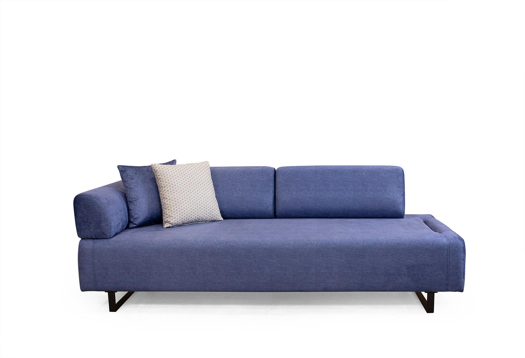 Infinity 3-Sitzer Schlafsofa Blau 5