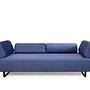 Infinity 3-Sitzer Schlafsofa Blau 9