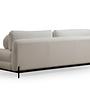 Modern sofa 3-seater cream 8