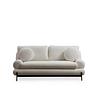 Modern sofa 2-seater White 6