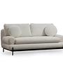 Modernes Sofa 2-Sitzer Weiß 8