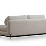Modernes Sofa 2-Sitzer Weiß 9