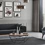 Cofi 3-seater sofa bed Anthracite 1
