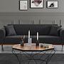 Cofi 3-Sitzer Schlafsofa Anthrazit 2