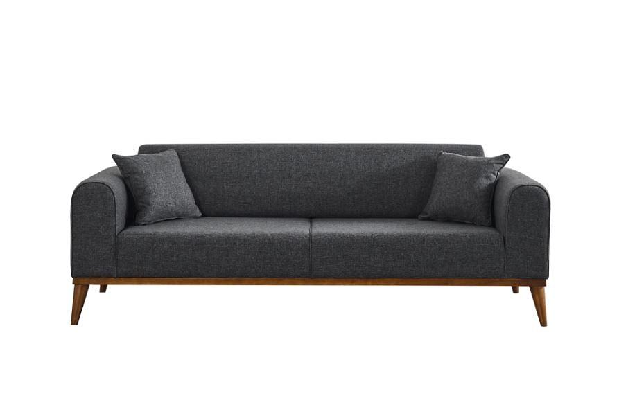 Cofi 3-Sitzer Schlafsofa Anthrazit 5