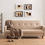 Hiko Sofa bed 3-seater Cream 1