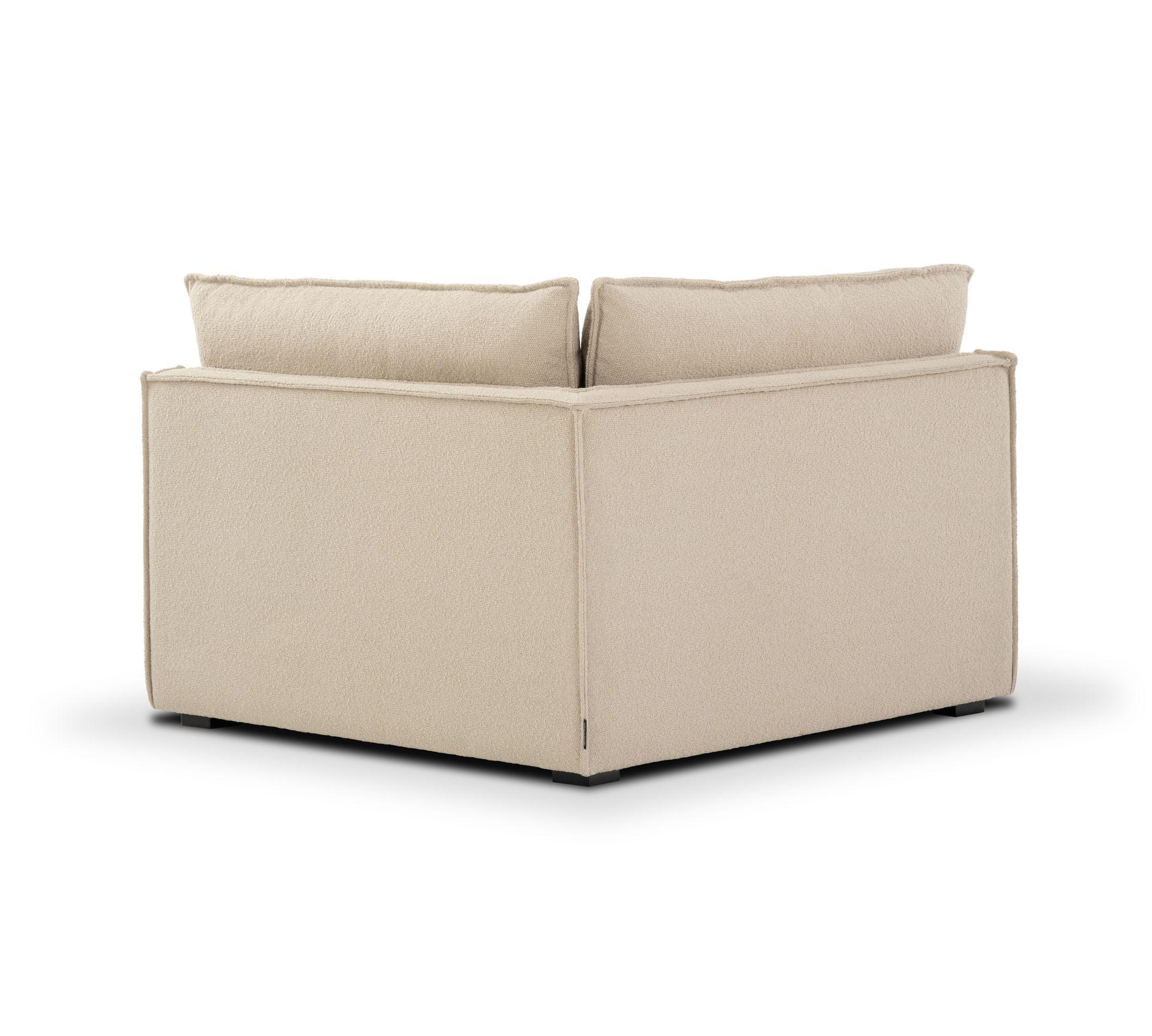 Daphne 1-Sitzer Eckmodul Links Pasha Dune 4