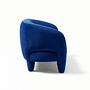 Jill Sofa 2,5-Sitzer Velour Lux Blue 4