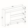 Knerr Shelf Wood Veneer White 7