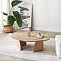 Rock Couchtisch Eichen-Optik Braun 0