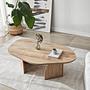Rock Couchtisch Eichen-Optik Braun 5