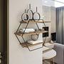 Azra Wall shelf wood veneer 0