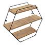 Azra Wall shelf wood veneer 4