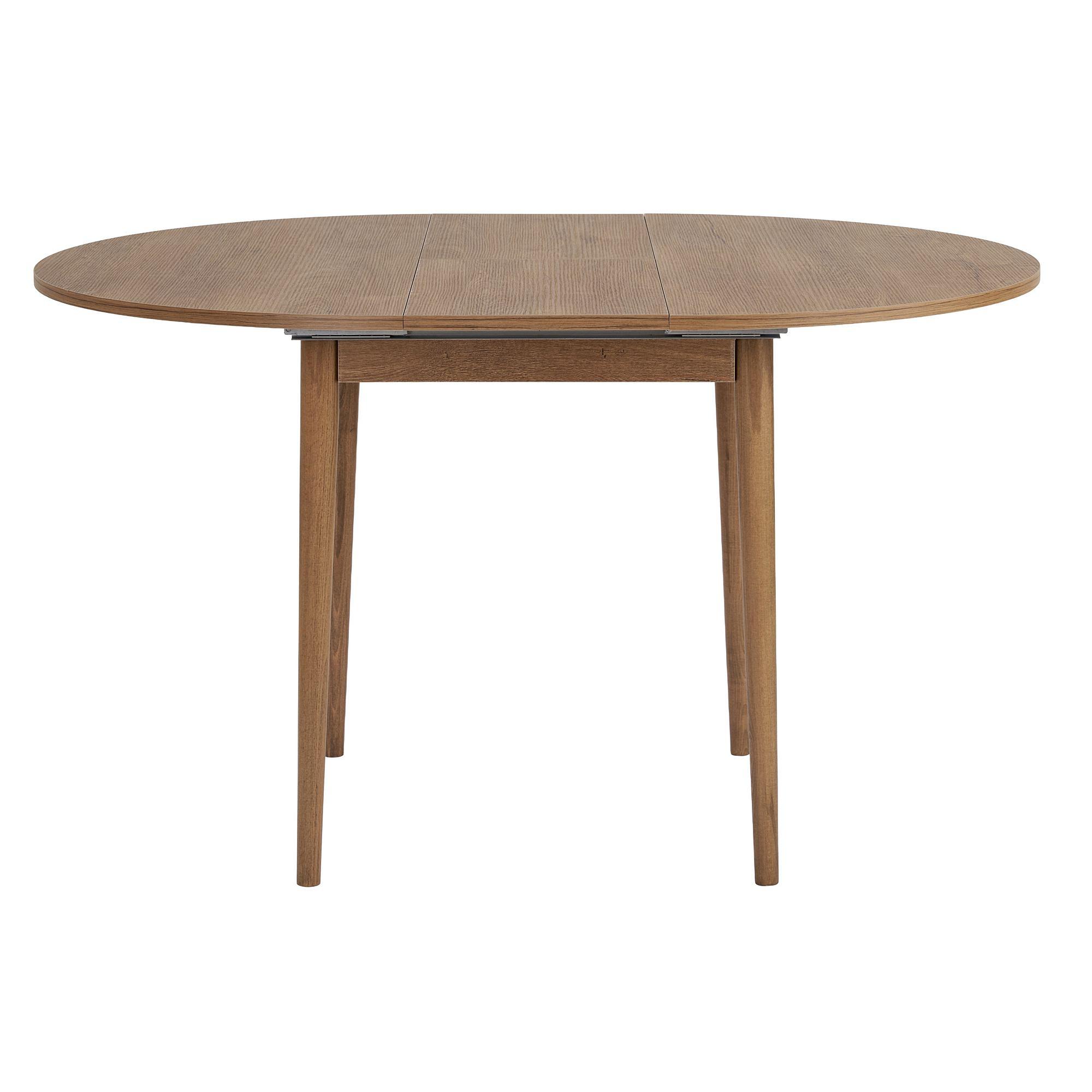 Viona Tisch Ausziehbar Braun Ø 100cm 5