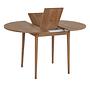 Viona Table Extendable Brown Ø 100cm 6
