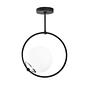 Pendant lamp glass sphere and metal 1