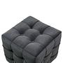 Lizbon Hocker Grau 3