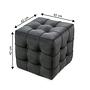 Lizbon Hocker Grau 4