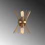 Kirpi 3092 Wall lamp Iron Gold 6