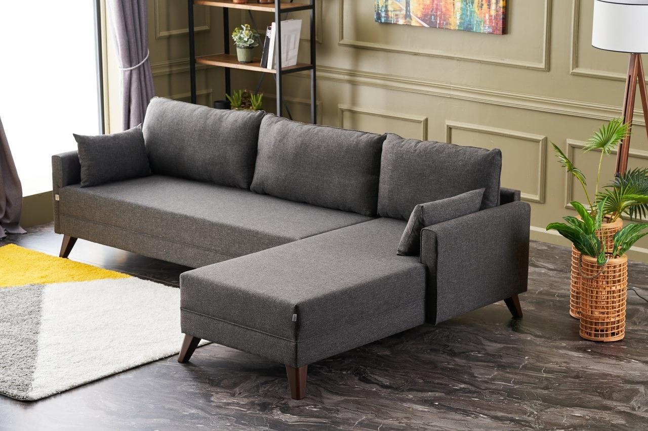 Bella Sofa Chaise Lounge Right Anthracite 0