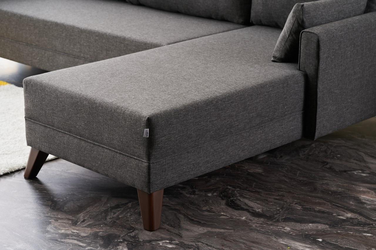 Bella Sofa Chaise Lounge Right Anthracite 2