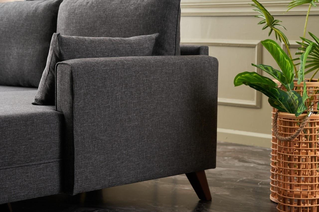 Bella Sofa Chaise Lounge Right Anthracite 3
